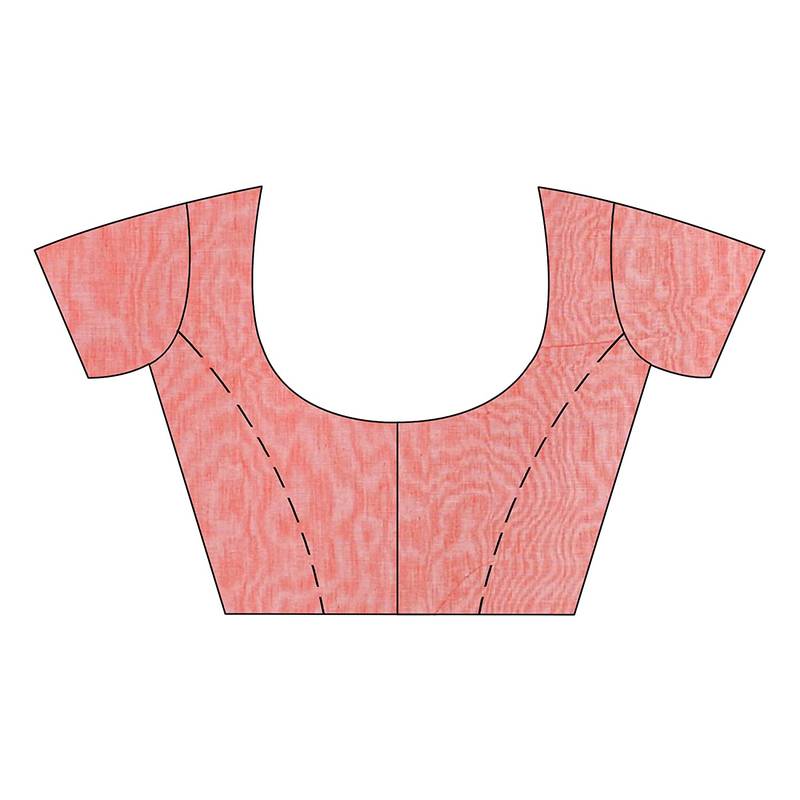 Women`S Tant Silk Handloom Yellow Cotton Saree Sequence Work