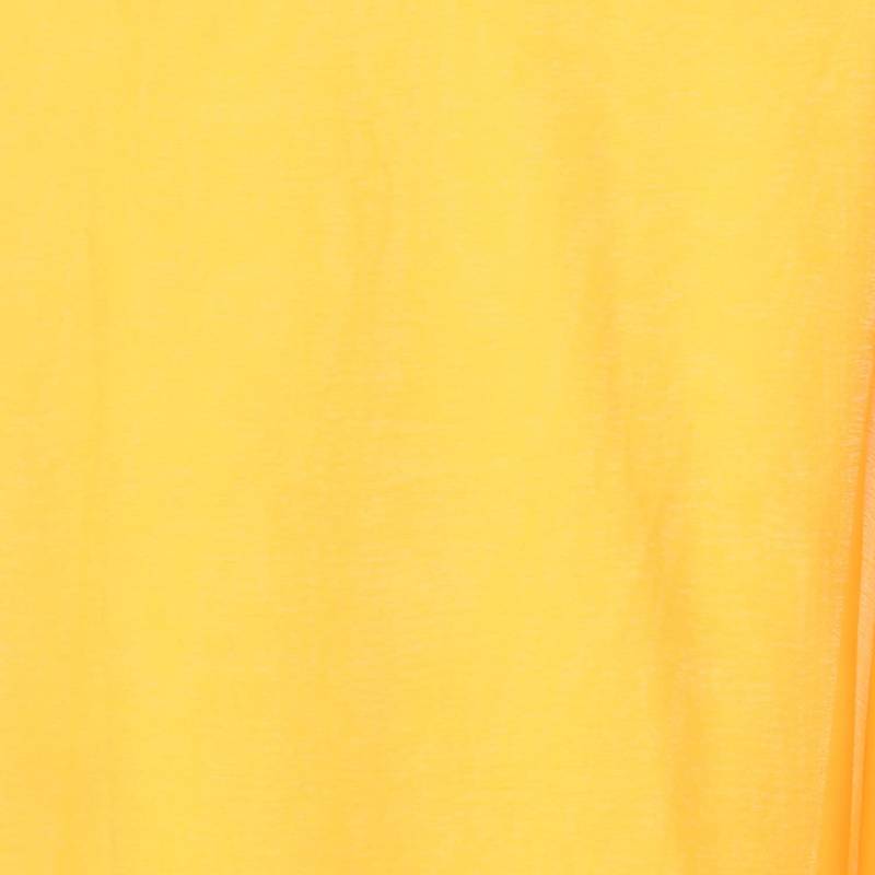 handspun cotton yellow handloom print saree