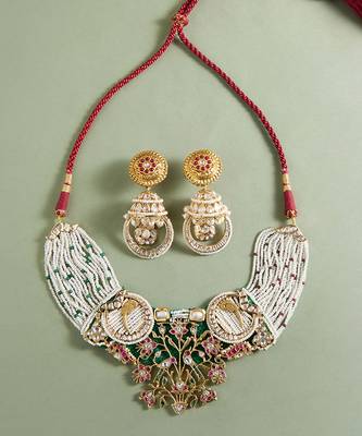 Multi colour elixir choker set 3