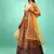 yellow silk embroidered handwork lehenga set choli with dupatta and dupatta 