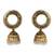 Traditional Gold plated Party Wear Antique Jhumka Earring