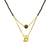 B letter mangalsutra ad black ball pendant short mangalsutra designs name mangalsutras (20 inches)