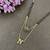 N letter mangalsutra ad black ball pendant short mangalsutra designs name mangalsutras (20 inches)