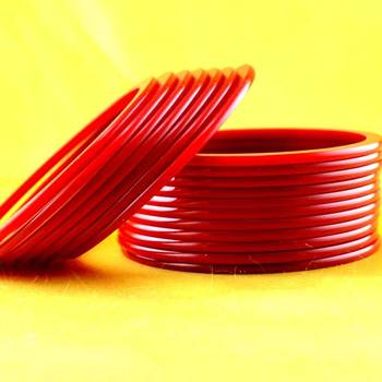 Acrylic  Plastic Rajasthani Bangle 1