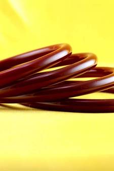 acrylic  plastic pollo rajasthani bangle 