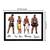 Gallery99 Box Wall Art Texture Paper Framed Art Print 19.25X 13.25 inch