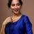 Royal Blue Silk Solid Designer Blouse