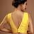 Yellow Silk Solid Designer Blouse