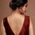 Maroon Silk Solid Designer Blouse