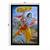 Gallery99 Black Frame Religious Vishnu ji With Sudarshana Chakra Texture Paper Art Print |20x14|