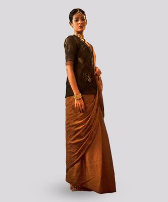 Gold Hoor Saree 3