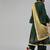 Green Solid Cotton Anarkali Kurta Set