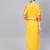 Yellow Red Printed Cotton Straight Kurta Set