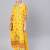 Yellow Red Printed Cotton Straight Kurta Set