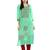 Green Printed Cotton Straight Kurti