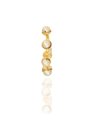 Honey gold old daisy earrings 3