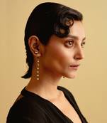 Metalic gold midnight musk earrings