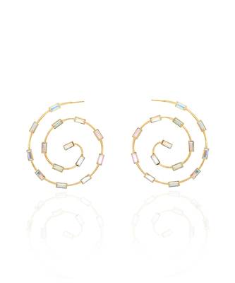 Gold classic merigold earring 3