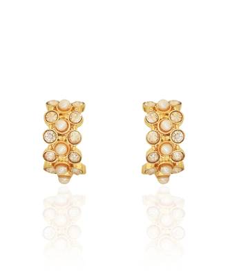 Golden sweet magnolia earring 2