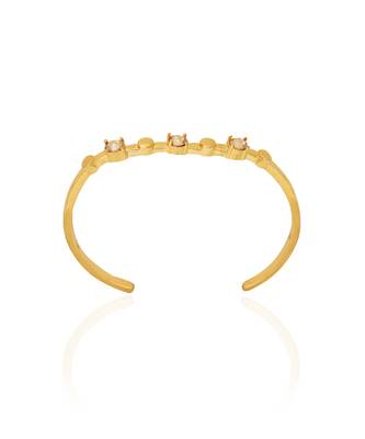Golden in gold water lily bracelet 1