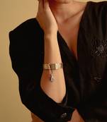 Blue Hamsa Hand Watch Charm