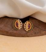 Golden ruby emerald tops one gram gold no.1139