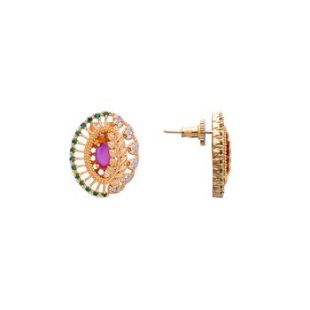Golden ruby emerald tops one gram gold no.1139 3