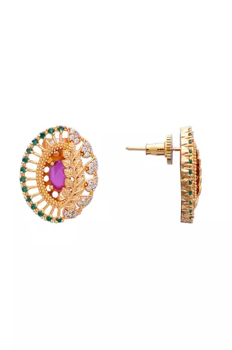 Golden ruby emerald tops one gram gold no.1139