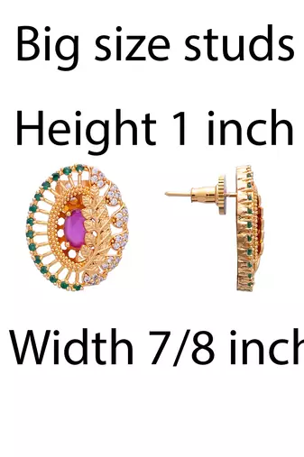 Golden ruby emerald tops one gram gold no.1139