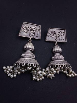 Shubharambh Pearl Dangler earrings 2