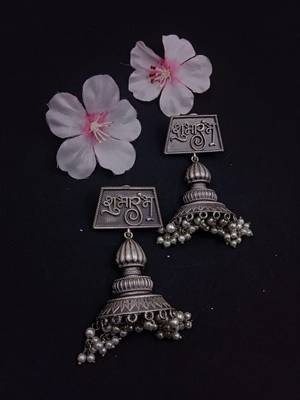 Shubharambh Pearl Dangler earrings 3