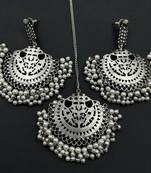 Pearl Mangatika Earrings set