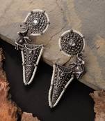 Pearl Elephant Earrings