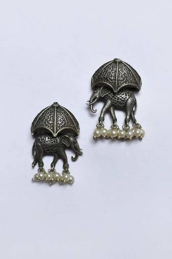 Elephant Stud Earrings