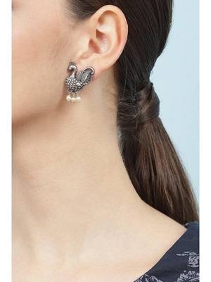 Peacock Stud Earrings 3