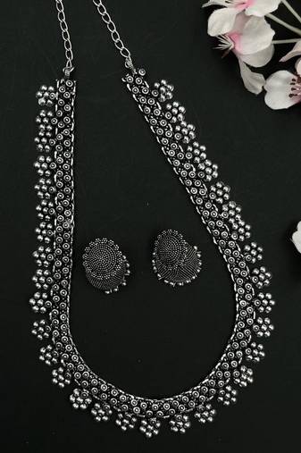 German Silver Long Necklace set