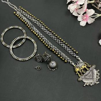 Dual Tone Set With Jhumki 1