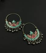 Tibitian Chandbali Earrings