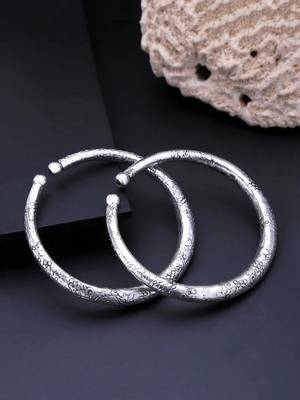 Silver Plated Tribal Anklet Kada 1
