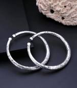 Silver Plated Tribal Anklet Kada