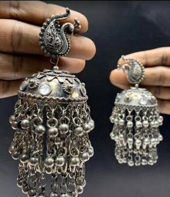 Beautiful Peacock Long Jhumka 1