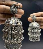 Beautiful Peacock Long Jhumka