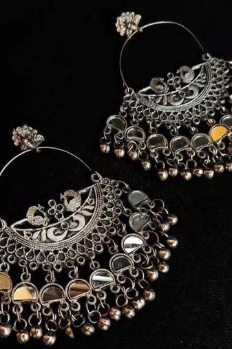 Mirror Chandbali