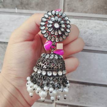 Celebrity Jhumka Earrings 4