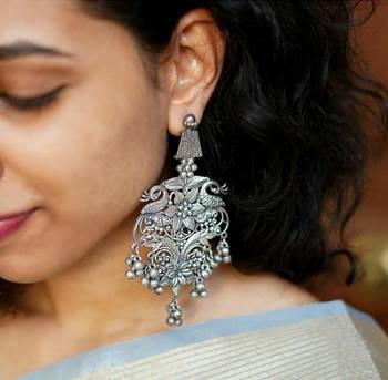 Antique Floral Earrings 1