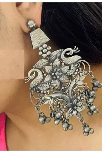 Antique Floral Earrings
