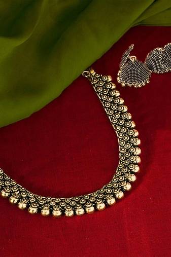 Gold Plated Choker Set
