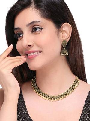 Gold Plated Choker Set 2