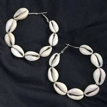 Shell Cowrie Earrings 2