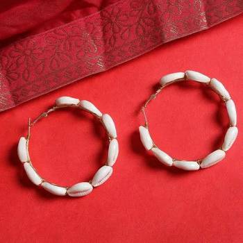 Shell Cowrie Earrings 3